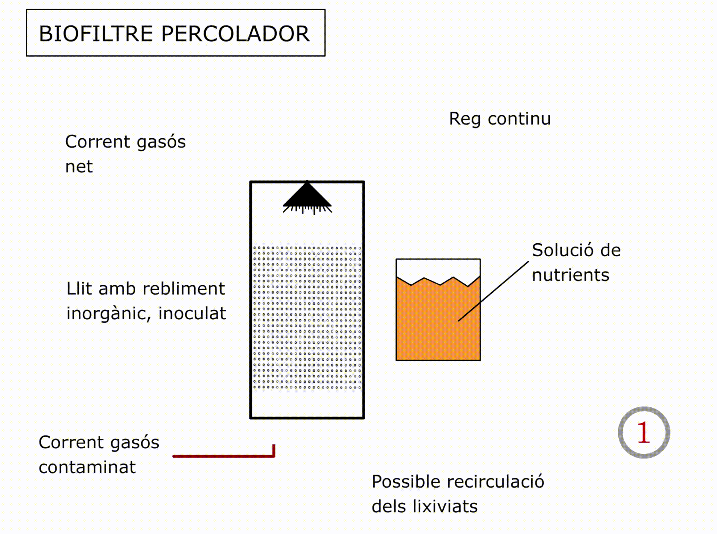 Biofiltre-percolador
